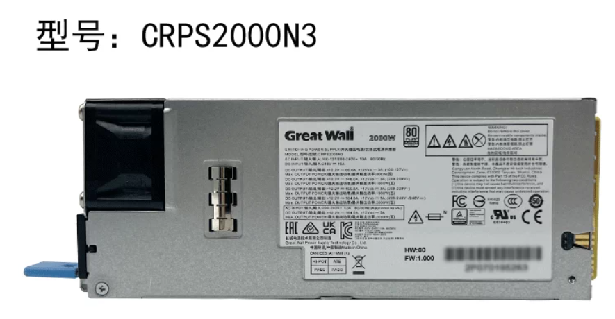 *Brand NEW*Replacement Great Wall CRPS2000N3 2000W Server Power Supply Module for Redund
